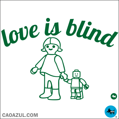 LOVE IS BLIND...PLAYMOBIL